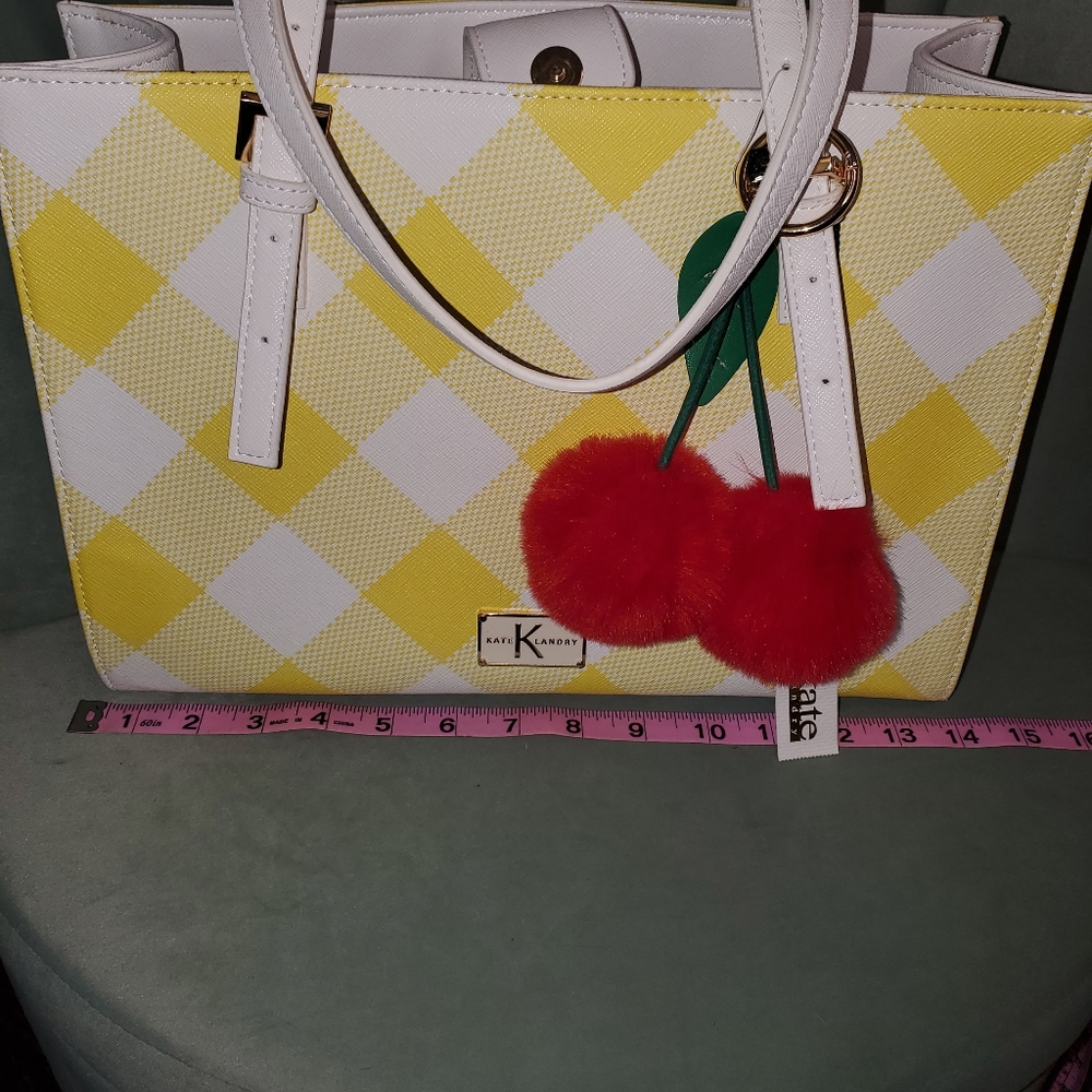 Kate Landry Satchel Purse - Picture 7 of 9